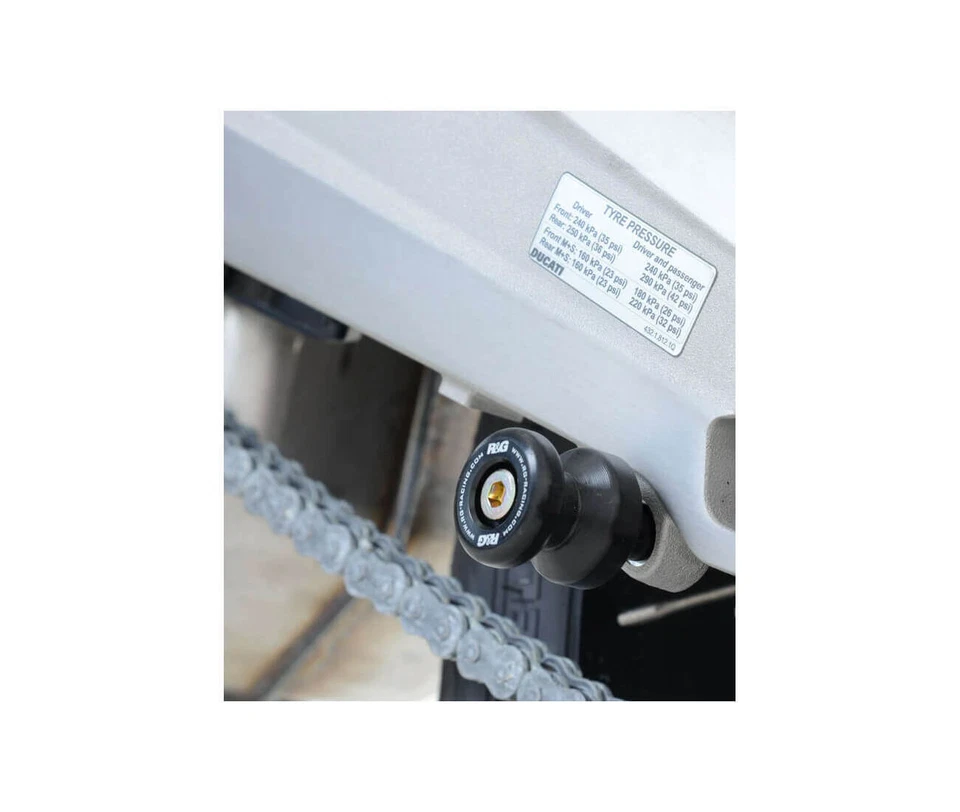 Ducati 950 1200 Multistrada - Bobinas Protección Brazo Oscilante R&g / CR0056BK - Imagen 1 de 1