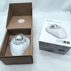 Kensington Orbit Trackball wireless con anello di scorrimento - Bianco (M01555) - Foto 1 di 7