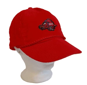 Vintage Arkansas Razorbacks Hat Corduroy Red Rope Hog Snapback Cap Strapback - Picture 1 of 15