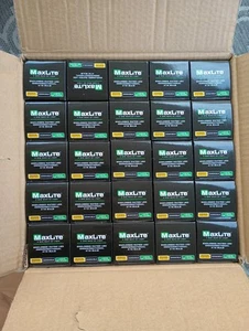50 Pack Maxlite LED Light Bulb 60w Warml White Dimmable - Picture 1 of 7