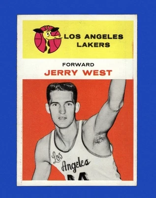 Fleer Set-Break # 43 Jerry West 1961-62 como nuevo *GMCARDS* Foto 1 de 2