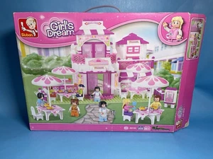 Sluban Girl’s Dream Ristorante Caffè Set Costruzioni M38-B0150 282pz Nuovo  - Foto 1 di 5