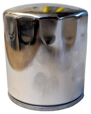 Filtro de aceite cromado para Harley Davidson 02-06 VRSCA V-Rod 2007-09 VRSCAW V-Rod EFI Foto 1 de 4