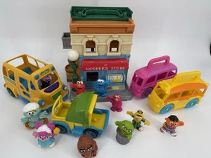 Sesamstraße Mr. Hooper's Store 123 Haus Spielset Hasbro 2010 Lot Figur - Bild 1 von 8
