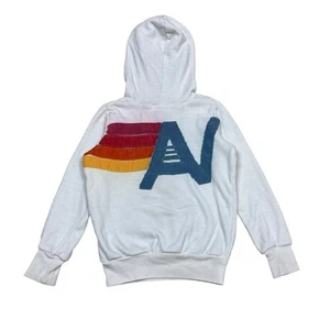 Aviator Nation Logo Hoodie Sweatshirt Kid's Youth 4 Retro Loungewear *Flaws - Picture 1 of 11
