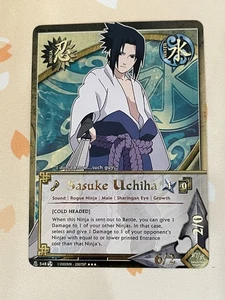 Naruto CCG, Sasuke Uchiha, 548, 1st Edition, LP, Foil - Picture 1 of 2
