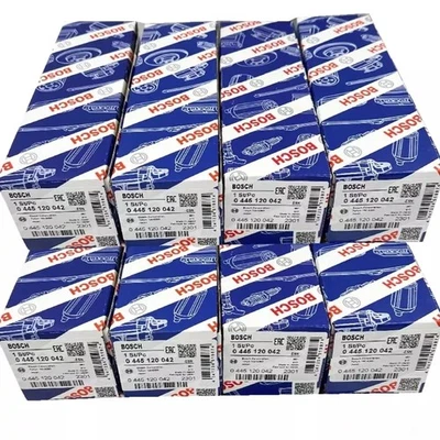 8X Bosch 0445120042 Duramax 6.6L Fuel Injectors For 2006-07 GMC Chevy LBZ Hummer - Image 1 of 4