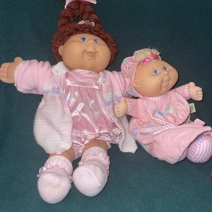 CPK PA5 Auburn Yarn Hair, Blue Eyes & CPK Toddler Edition Lemon Top, Lav Eyes - Bild 1 von 3