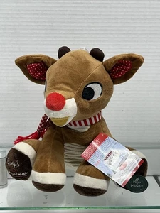 Rudolph The Red Nosed Reindeer Musical Plush Toy Baby's First Christmas 8 Inch - Picture 1 of 6