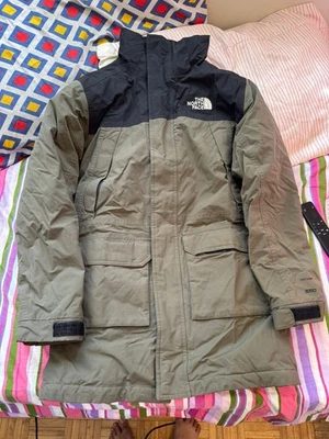 Chaqueta de plumón North Face 550 marrón para niños talla L 14-16 Foto 1 de 4