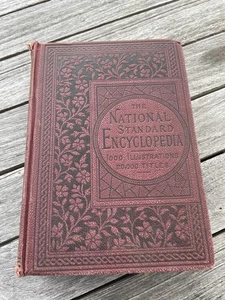 The National Standard Encyclopedia Illustrated 1884 A.L. Burt RARE - Picture 1 of 2