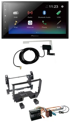 Pioneer DAB MP3 Bluetooth 2DIN USB Autoradio für Citroen C3 2010-2016 DS3 ab 201 - Bild 1 von 4