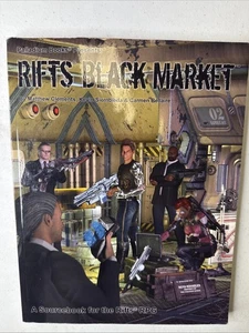 Rifts Rollenspiel RPG Schwarzmarkt Quellenbuch von Palladium PAL0886 - Bild 1 von 2