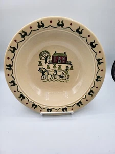 Cuenco para servir verduras Metlox Poppy Trail Homestead Provincial redondo de 10" - Imagen 1 de 4