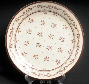 Sango Steingut Speiseteller Provence 261 Bouquet braun Japan - Bild 1 von 4