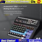 8 6 Channel Mixer Sound Mixing Console USB Soundcard Number Live Broadcast A6 A8