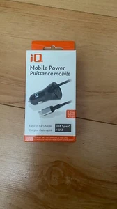 iQ Mobile Power Chargeur Rapide In-Car USB Type C + USB 4 Fit - Neuf - Photo 1 sur 3