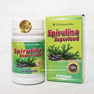 SPIRULINA Powder Caps Natural Organic Herbs Spices Fresh Pure Hygienic Premium - Picture 1 of 8