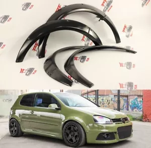 Volkswagen VW GOLF GTI MK5 Fender Flares R32 Wheel Arches 30mm Width SET OF 8PCS - Afbeelding 1 van 10