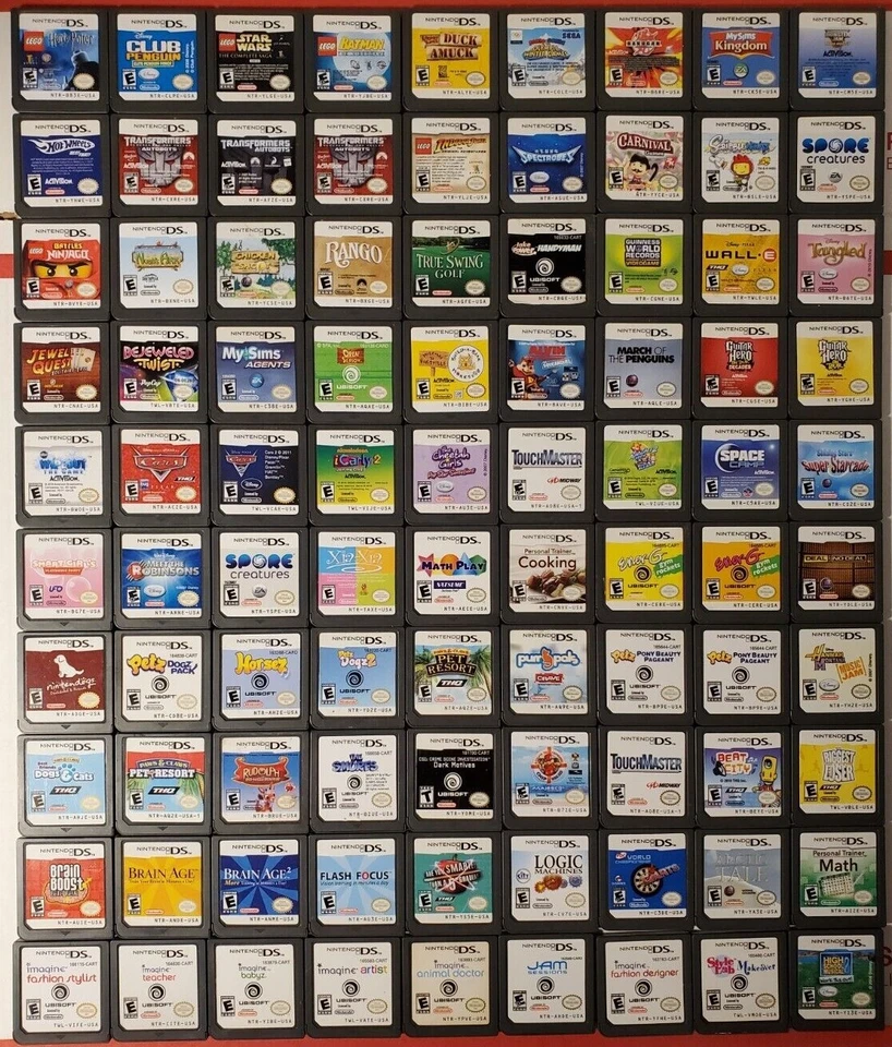 Lot of Nintendo DS Games Pick + Choose -Cartridge ONLY- T + W *Updated 6/30/24* - Image 1 of 4