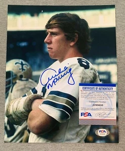 NEW ORLEANS SAINTS- ARCHIE MANNING AUTOGRAPH 8x10 PORTRAIT PHOTO PSA/DNA AI45650 - Picture 1 of 2