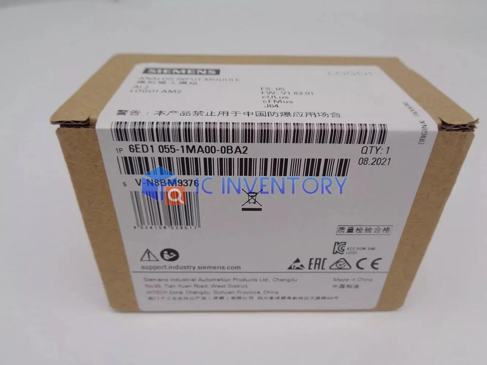 6ED1055-1MA00-0BA2 Siemens 6ED1 055-1MA00-0BA2 LOGO DM8 24R expansion