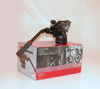 Bogen Manfrotto MVHN8AH Professional Camcorder Fluid Video Head N8 ~ Italy - Image 1 of 4