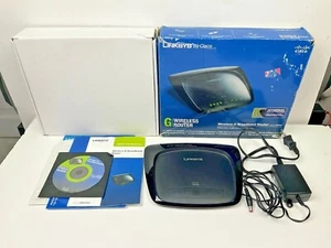 Linksys Wireless-G Broadband Router Cisco Mutliple Computer **W/ CD** M# WRT54G2 - Picture 1 of 11