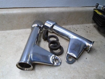 Par de montaje de faros HONDA 450 CM CM450E CM450-E AGRIETADOS 1983 HB492 Foto 1 de 4