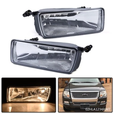 Replacement Fog Light Bumper Lamp Fit For 06-10 Ford Explorer 08-10 Sport Trac - Image 1 of 4