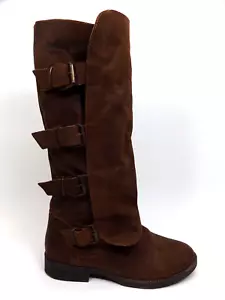 ¡NUEVO! BOTAS Coolway Mujer 4 Hebillas Punta Redonda Cuero MARRÓN Talla 10.0 M, PANTALLA - Imagen 1 de 10