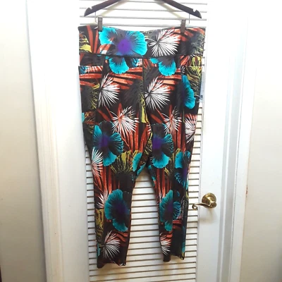 Calça esportiva Jones New York plus 3X treino atlético elástico bolso joggers NOVA - Imagem 1 de 4