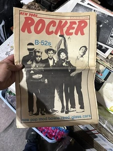 New York Rocker Magazine #20 July 1979 - B-52s David Bowie Lou Reed The Cars - Picture 1 of 3