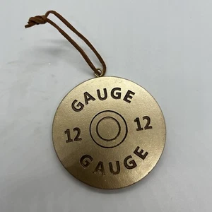 12 Gauge Flinte Muschel Kappe Ornament Pistole Weihnachtsbaum rustikal U18 - Bild 1 von 1