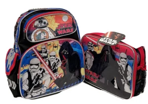 Star War Darth Vader Small 12" inches School Backpack & Lunch Box (New) - Picture 1 of 9
