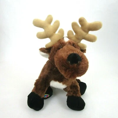 Ganz Webkinz 10” Reindeer Moose Plush HM137 Stuffed Animal Brown No Code - Image 1 of 4