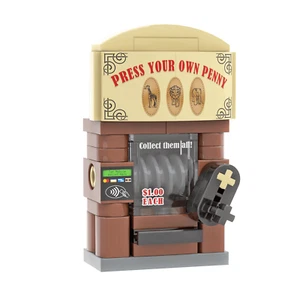 Máquina Penny Press - Juego Personalizado - Impreso Personalizado - Brick City - Escala Minifigura - Imagen 1 de 3