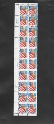 Stamps. USA. Flag Over Porch. Plate Block of 20. Scott # 2897 - Image 1 of 2
