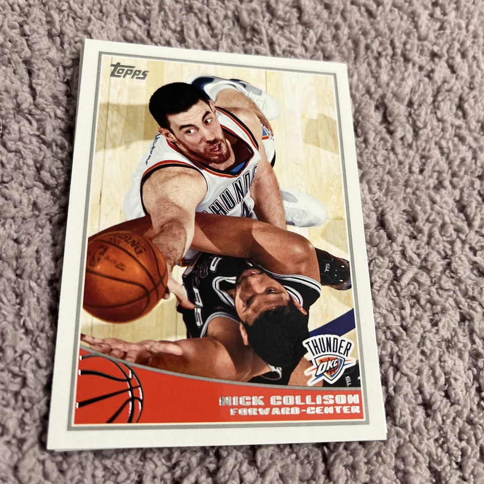 2009-10 Topps #213 Nick Collison Oklahoma Thunder - Image 1 of 1