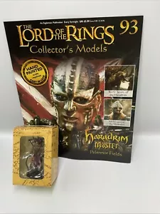 Eaglemoss Herr der Ringe Bleifigur & Magazin #93 Haradrim Meister Pelennor - Bild 1 von 9