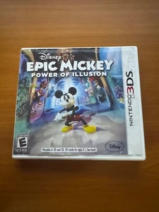 Epic Mickey: Power Of Illusion Nintendo 3DS Complete Tested - Picture 1 of 4