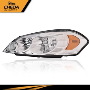 Ajuste para Chevrolet Impala 2006-2016 carcasa cromada ámbar faros lado del conductor - Imagen 1 de 10