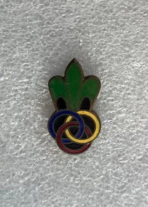 Raro Pin Insignia Olímpica Vintage? Boy Scout? / Desconocido para mí / Tornillo esmaltado - Imagen 1 de 2
