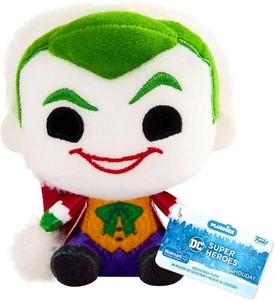 Funko Pop! Plush: DC Holiday - 4" the Joker - DC Comics - Collectable Soft Toy - Picture 1 of 5
