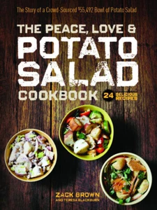 The Peace, Love & Potato Salad Cookbook by Zack Brown - Hardcover - Imagen 1 de 2