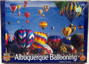 MASTER PIECES Albuquerque Ballooning 550-PC PUZZLE 18” x 24”