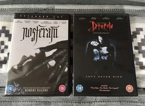 Nosferatu 2025 DVD + Bram Stoker’s Dracula DVD Double Set in Eco-Box Case - Picture 1 of 6