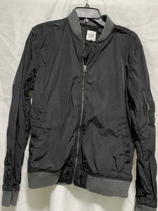 GAP Bomberjacke Herren Medium schwarz - Bild 1 von 4