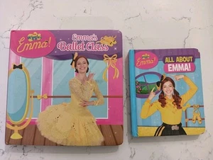 Emma Wiggle The Wiggles Ballet Books All About Ballet Yellow Bow X 2 - Picture 1 of 2