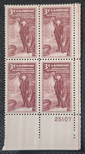 US Scott 1064 - Pennsylvania Academy - MNH - 1955 Issue - Plate Block of 4 - Picture 1 of 1